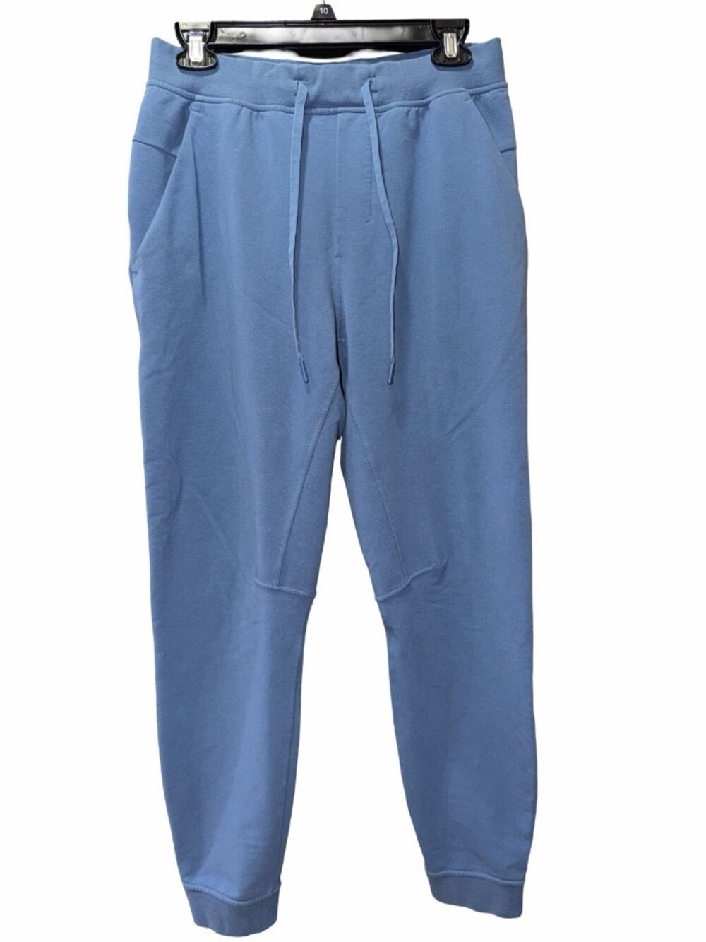 Lululemon Joggers Medium Mens Blue City Sweat Stretch French Terry Pocket 29"